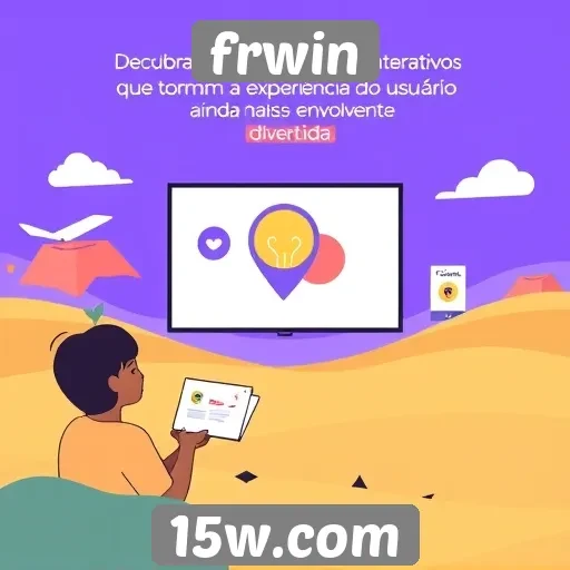novos recursos interativos no site frwin